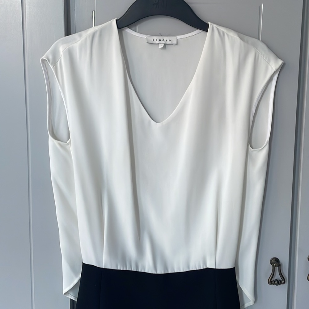 Sandro Cape Dress - Picture 3 of 8